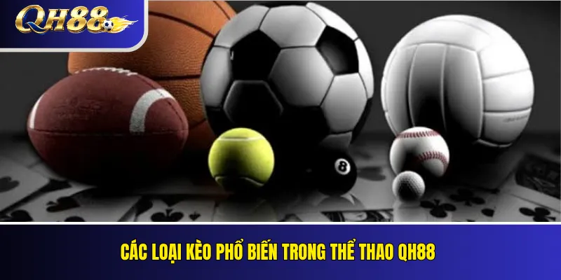Thể Thao QH88 – Loại Kèo, Quy Tắc Và Cách Đọc Giao Diện 2026 2 Các loại kèo phổ biến trong Thể thao QH88