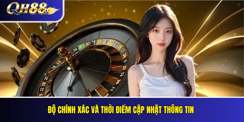 Miễn Trừ Trách Nhiệm QH88: Phạm Vi Và Giới Hạn Trang Web 2 Độ chính xác và thời điểm cập nhật thông tin