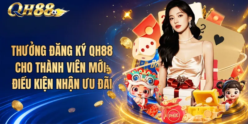 Thưởng Đăng Ký QH88 Cho Thành Viên Mới: Điều Kiện Nhận Ưu Đãi